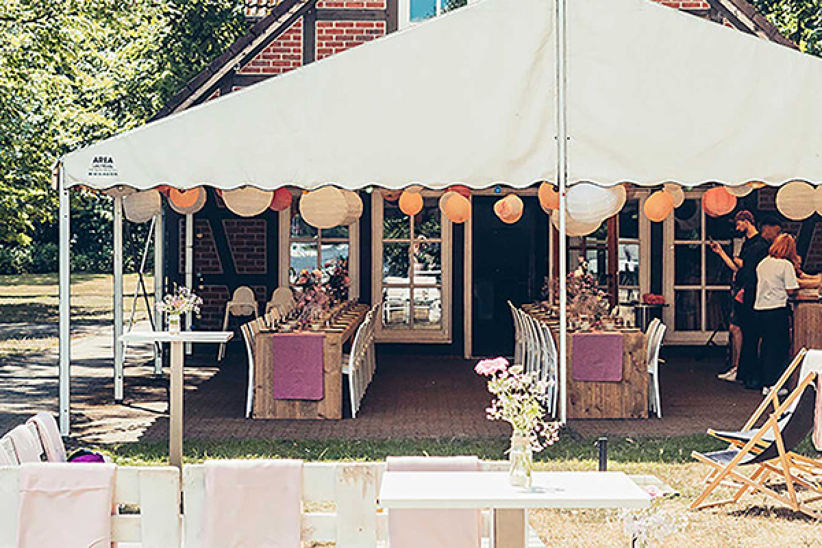Location Havelheim Partyzelt