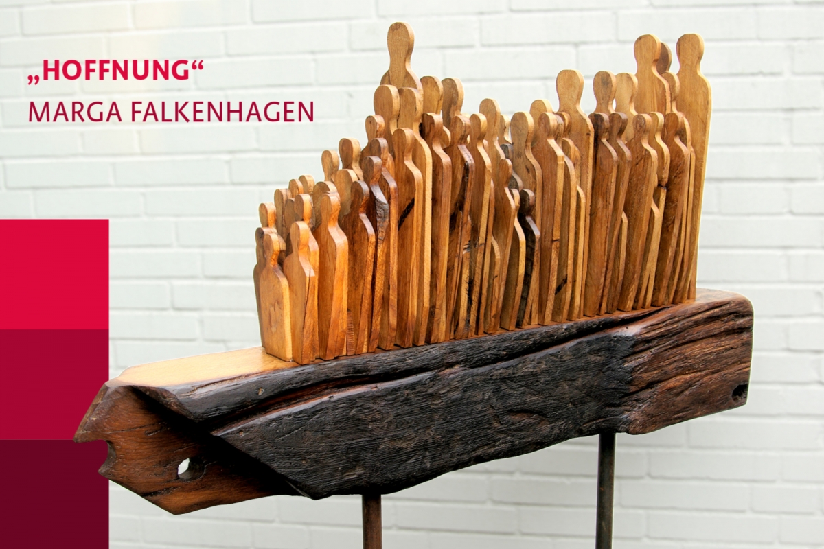 Ausstellung „HOFFNUNG“ von Marga Falkenhagen