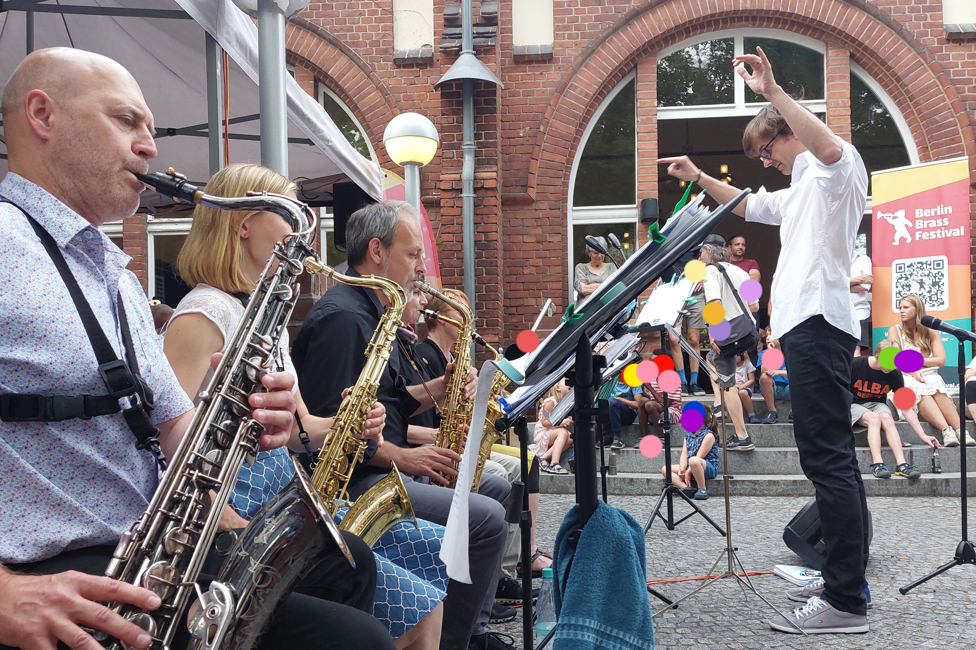 Berlin Brass Festival Musikkapelle im Kastaniengarten