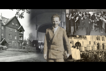 Collage historischer Bilder