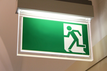 Notausgangschild