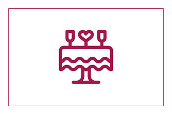 Icon Tisch für Catering