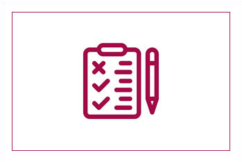 Icon Checkliste für Event Management